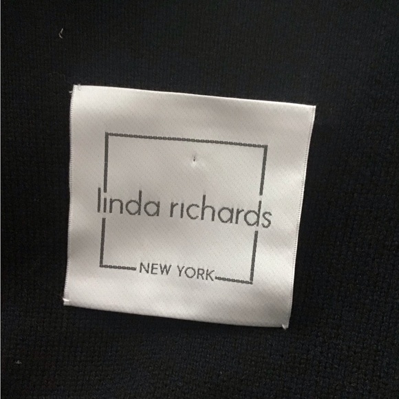 Linda Richards Fur Pocket Open Vest Cardigan Silver Fox Raccoon Size Small - Picture 7 of 10